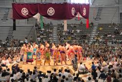 8月5日大相撲鯖江場所夏巡業開催