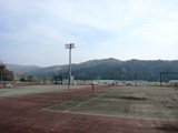中山公園テニスコートの写真