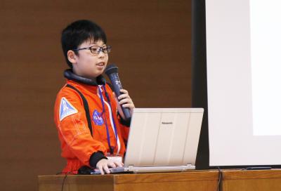 夢を発表する大森さん