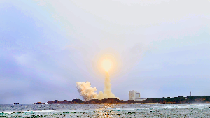 ロケットの打ち上げ