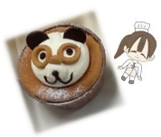 めがねカップケーキ