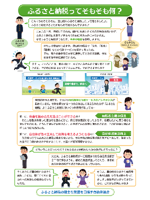 ふるさと納税月間リーフレット裏