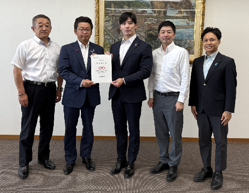 令和9年度に向けた要望書提出