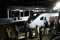 特急がラストランハピラインふくい鯖江駅開業