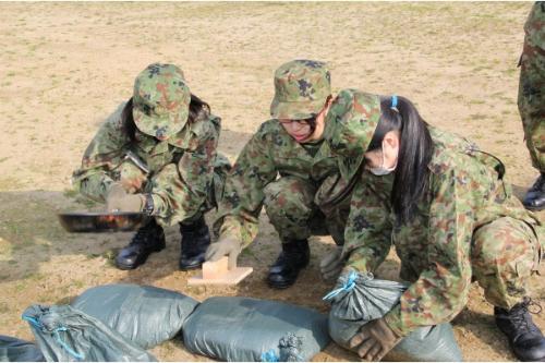 2016年3月5日から3月6日 JK課×陸上自衛隊体験入隊
