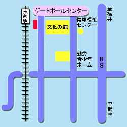 ゲートボールセンター地図