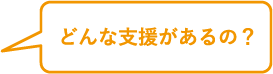 どんな支援があるの？