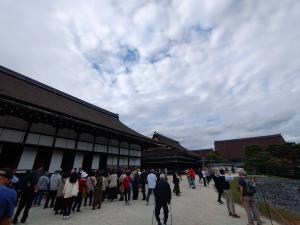 京都御所の様子の写真