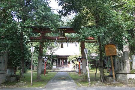 舟津神社赤鳥居