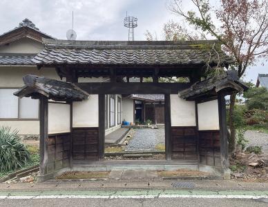 清水家住宅東門