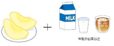 おすすめおやつイラスト