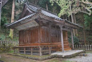 中野神社客殿。