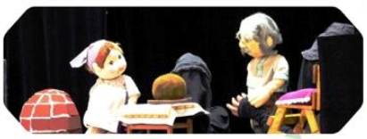 人形劇団とんと「ころがるまんまるパン」「いろあそび」