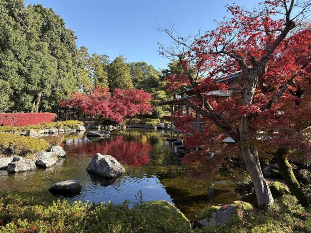 松堂庵、松堂亭付近　