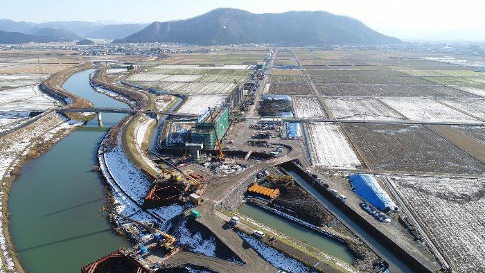 橋立町・舟枝町・中野町高架橋