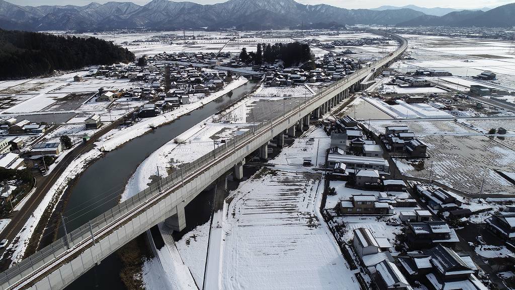 下新庄高架橋（写真）