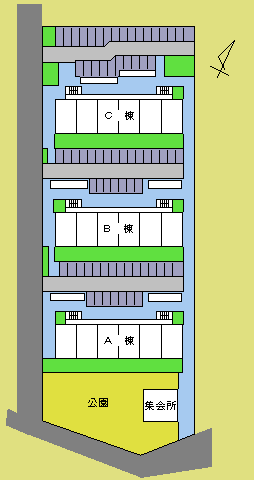 鳥羽団地ABC棟