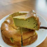 桑茶のチーズケーキ