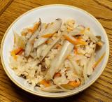 川島ごぼうの簡単炊き込みごはん